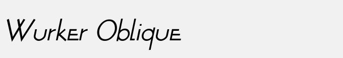 Wurker Oblique