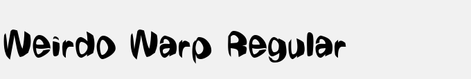 Weirdo Warp Regular