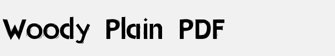 Woody Plain PDF