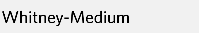 Whitney-Medium