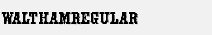 Waltham-Regular
