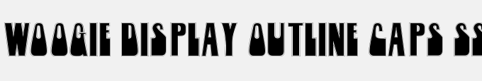 Woogie Display Outline Caps SSK