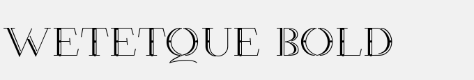 Wetetque Bold