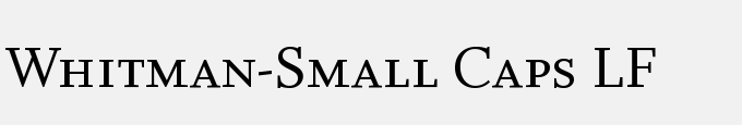 Whitman-Small Caps LF