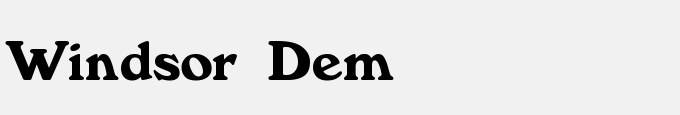 Windsor Dem