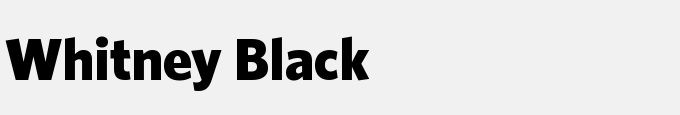 Whitney-Black