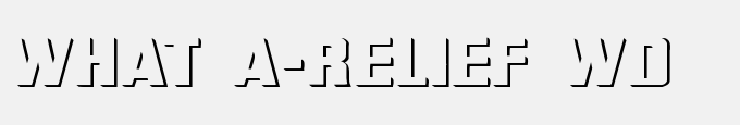 What A-Relief Wd
