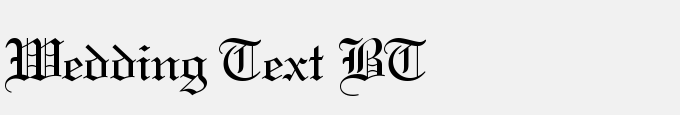 Wedding Text BT