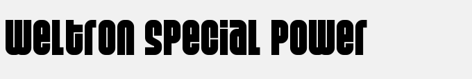 Weltron Special Power
