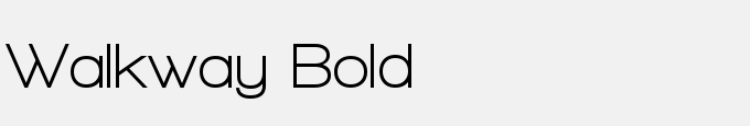 Walkway Bold