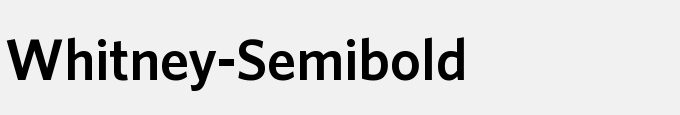 Whitney-Semibold