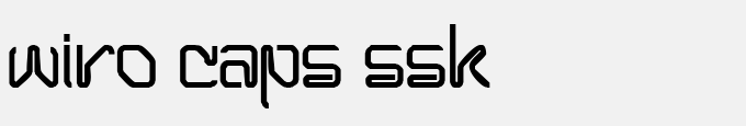 Wiro Caps SSK