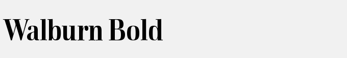 Walburn Bold
