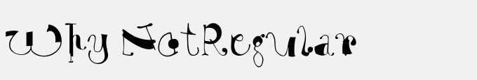 Why Not-Regular