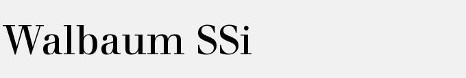 Walbaum SSi