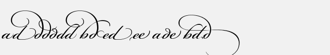 Bickham Script Alt One