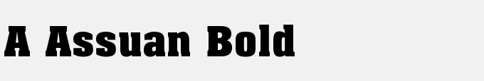 A_Assuan Bold