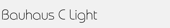 Bauhaus C Light
