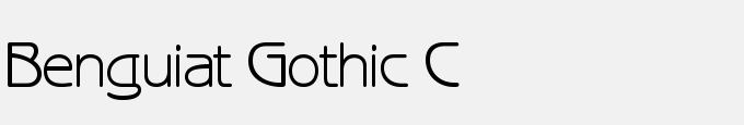 Benguiat Gothic C