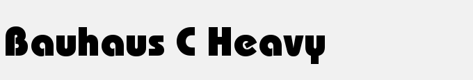 Bauhaus C Heavy
