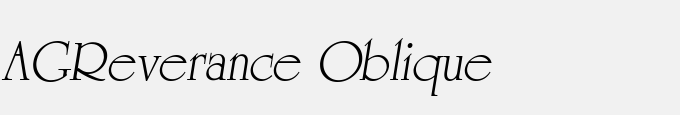 AGReverance Oblique
