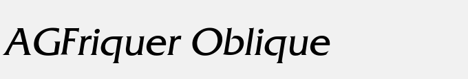 AGFriquer Oblique