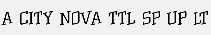 A_City Nova Ttl Sp Up Lt