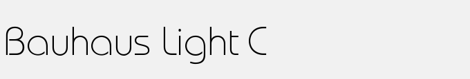 Bauhaus Light C