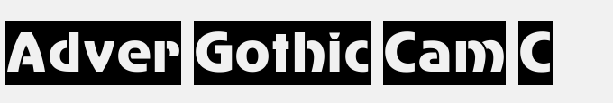 Adver Gothic Cam C