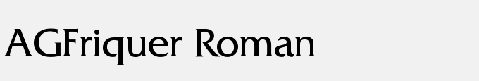 AGFriquer Roman