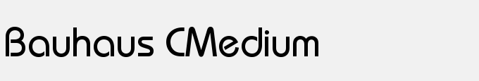 Bauhaus C Medium