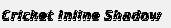 Cricket Inline Shadow