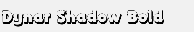 Dynar Shadow Bold