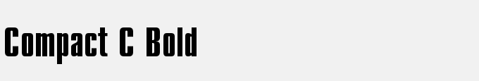 Compact C Bold