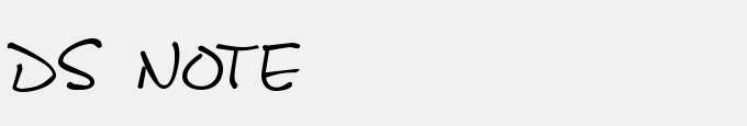 DS Note