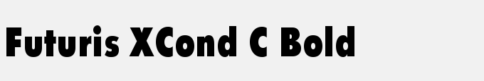 Futuris XCond C Bold
