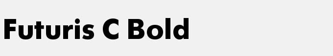 Futuris C Bold