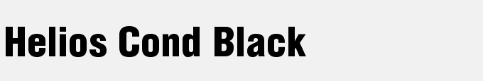 Helios Cond Black