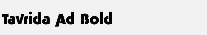 Tavrida Ad Bold