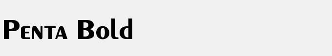 Penta Bold