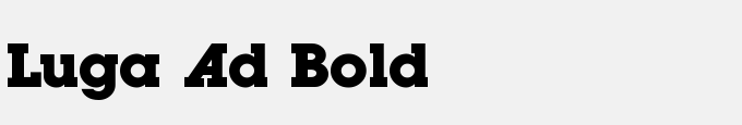 Luga Ad Bold
