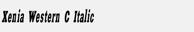 Xenia Western C Italic