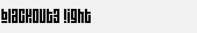 Blackout3 Light