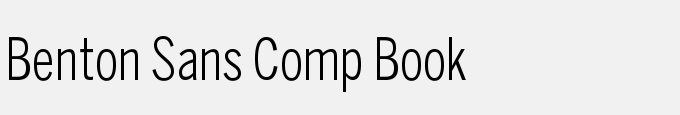 Benton Sans Comp Book