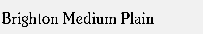 Brighton Medium Plain