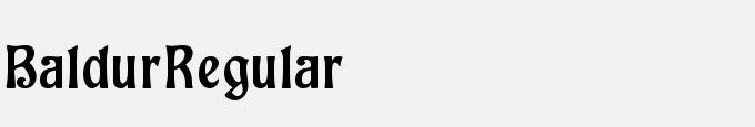 Baldur-Regular