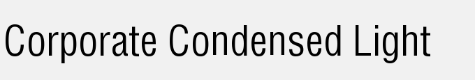 Corporate Condensed Light