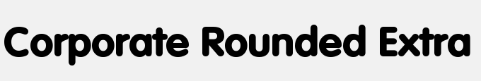 Corporate Rounded Extra Bold