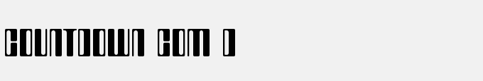 Countdown Com D
