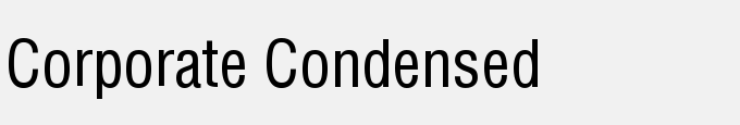 Corporate Condensed